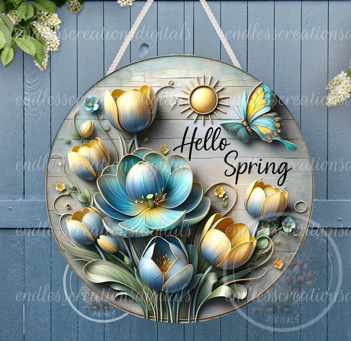 METALLIC SPRING TULIPS