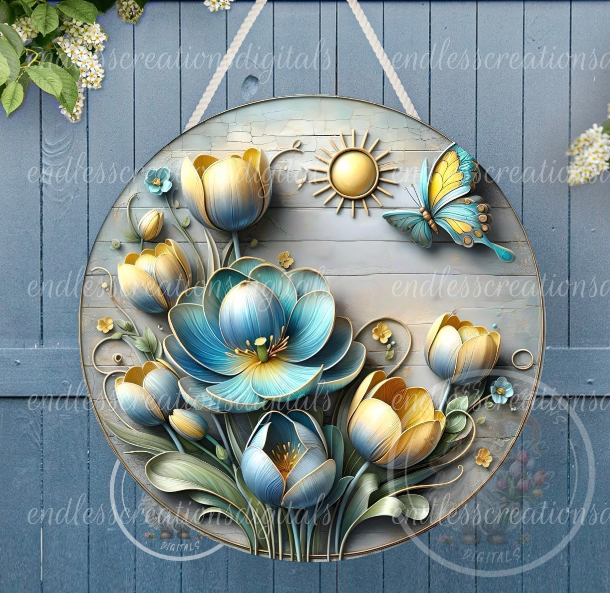 METALLIC SPRING TULIPS