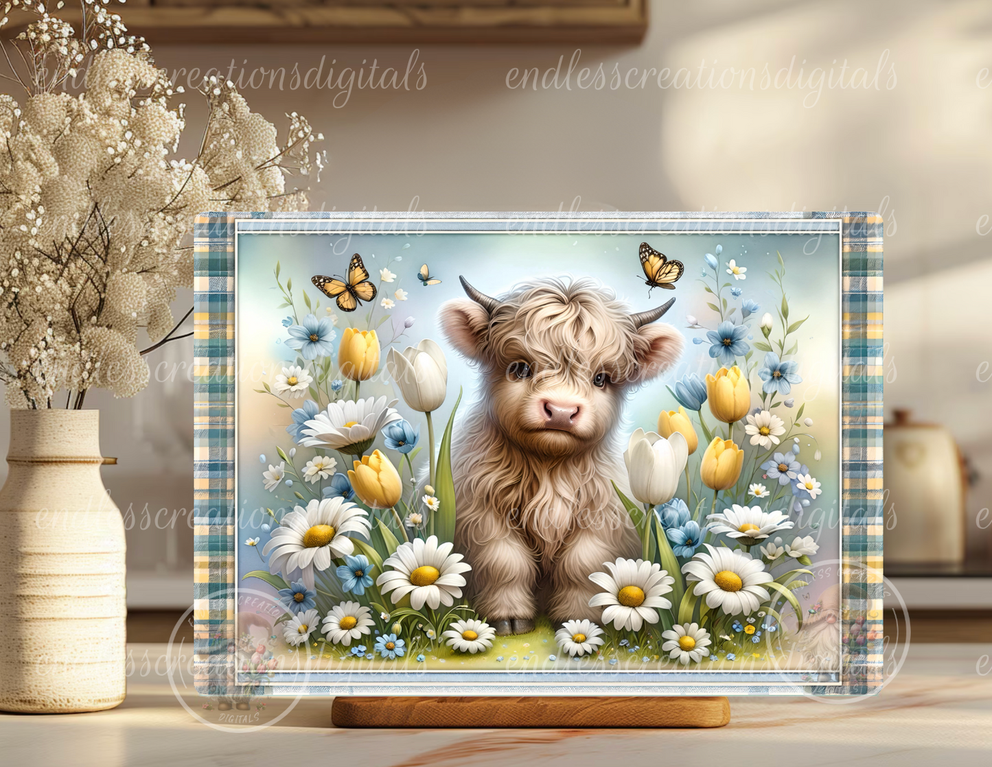 SPRING DAISY FLORAL HIGHLAND