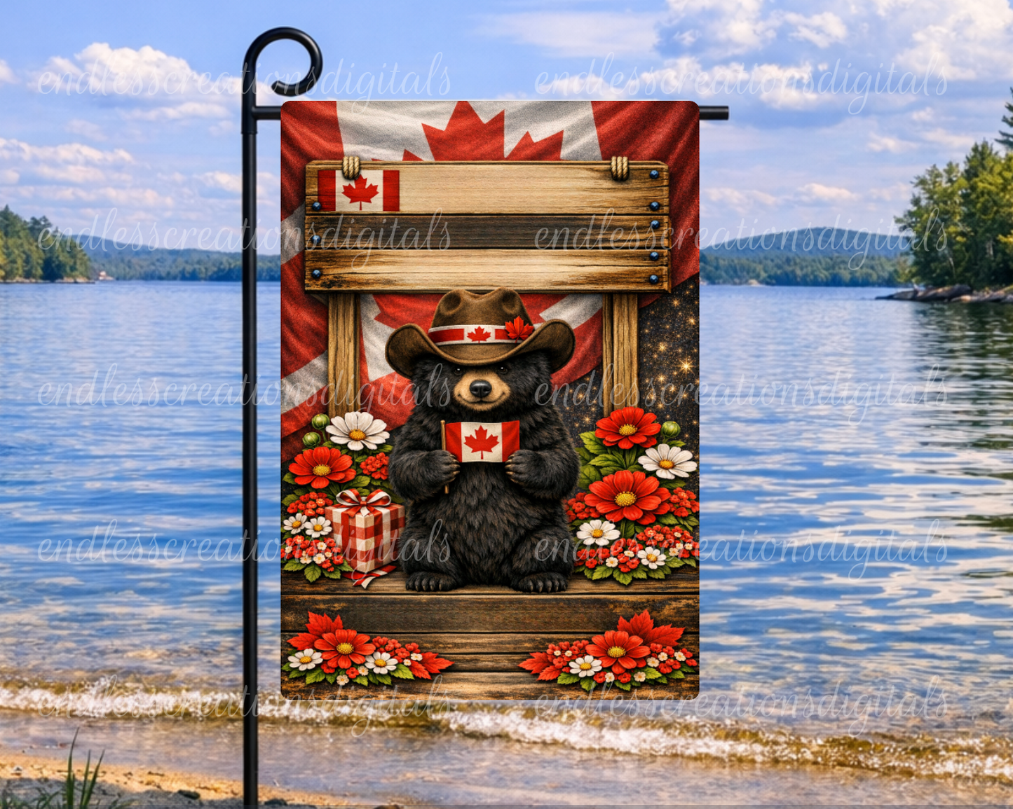 BLACK BEAR CANADA STRONG