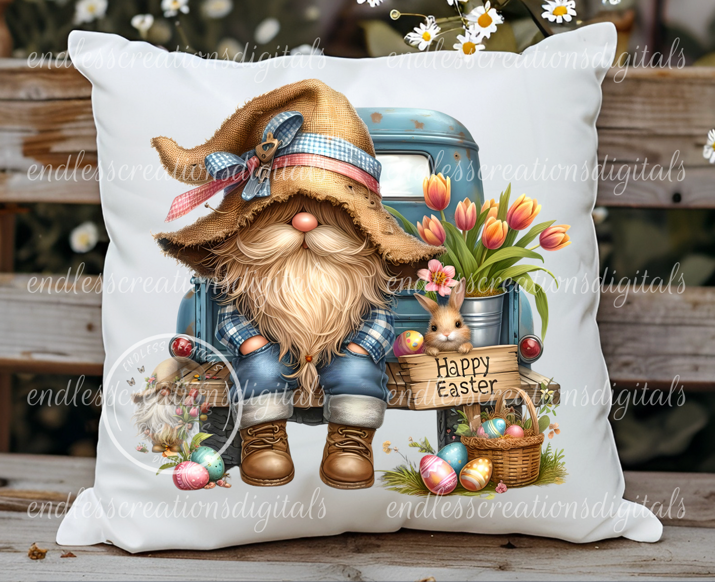 EASTER GNOMES 5 TRANSPARENCIES BUNDLE