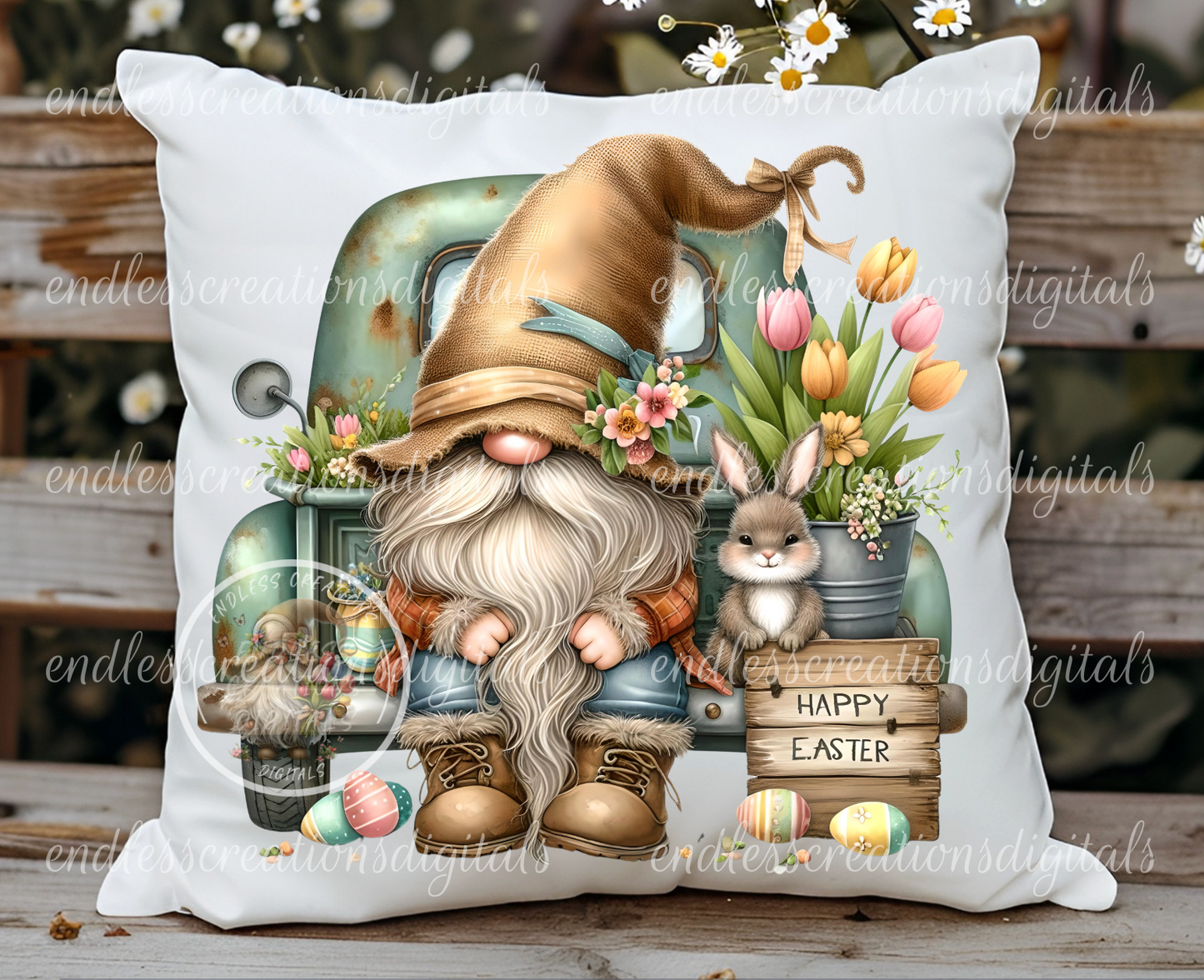 EASTER GNOMES 5 TRANSPARENCIES BUNDLE