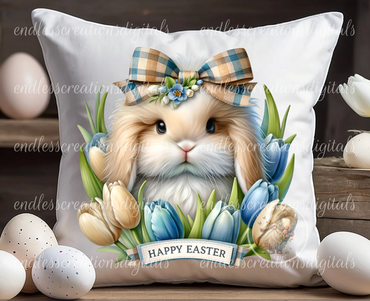 CUTE SPRING BUNNY TRANSPARENCIES