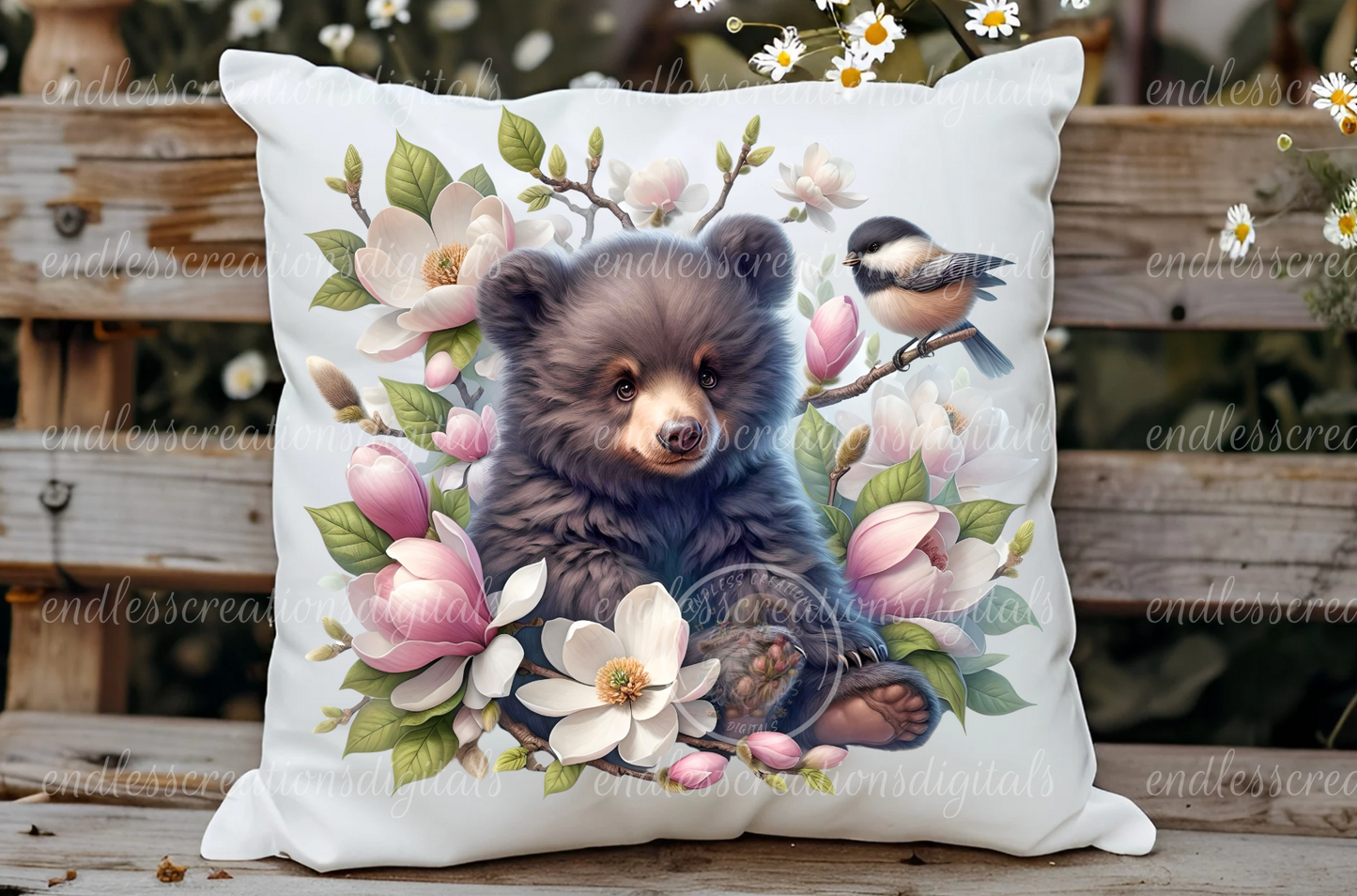 SPRING WILD ANIMAL TRANSPARENCIES BUNDLE OF 5