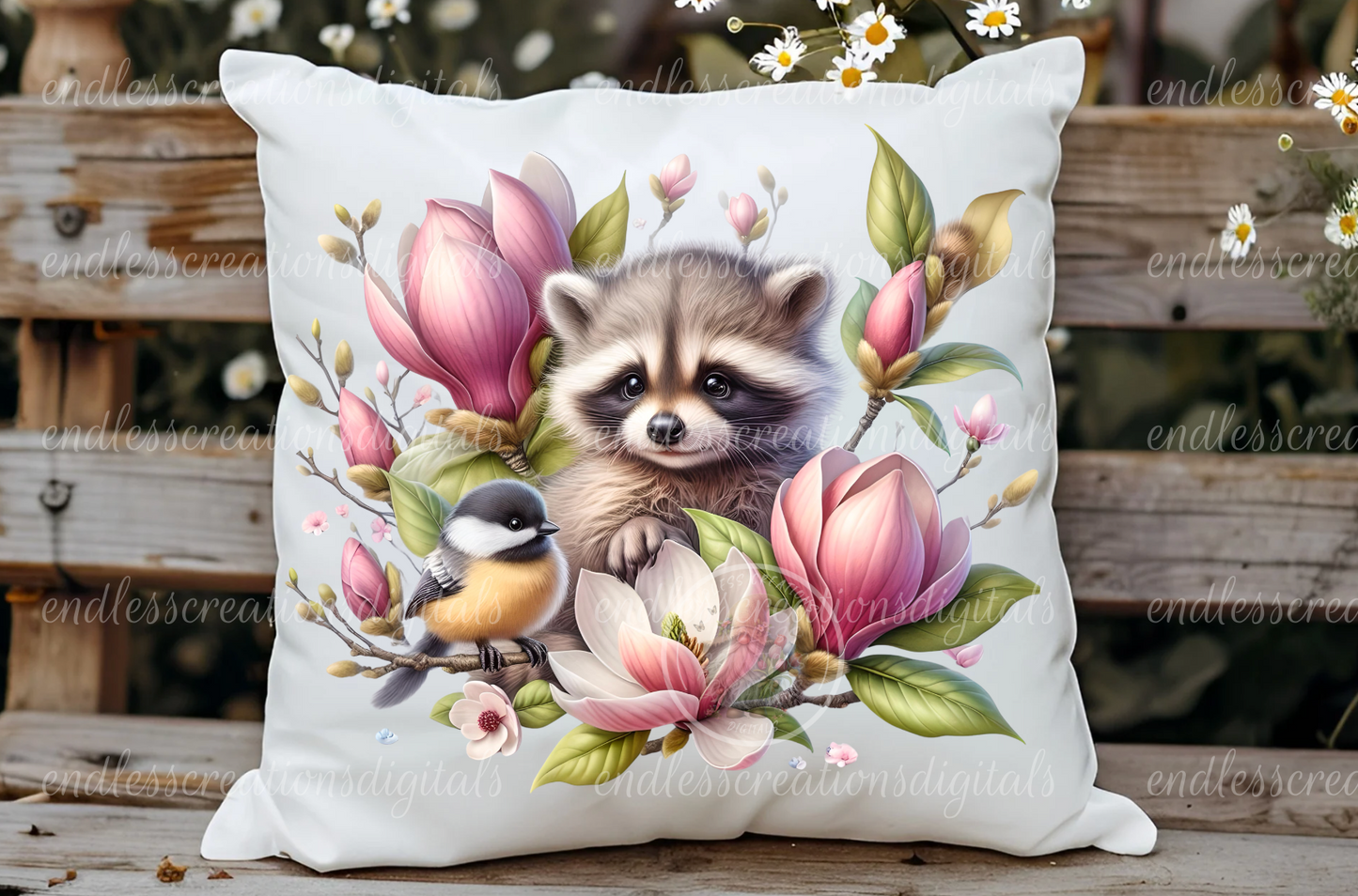 SPRING WILD ANIMAL TRANSPARENCIES BUNDLE OF 5