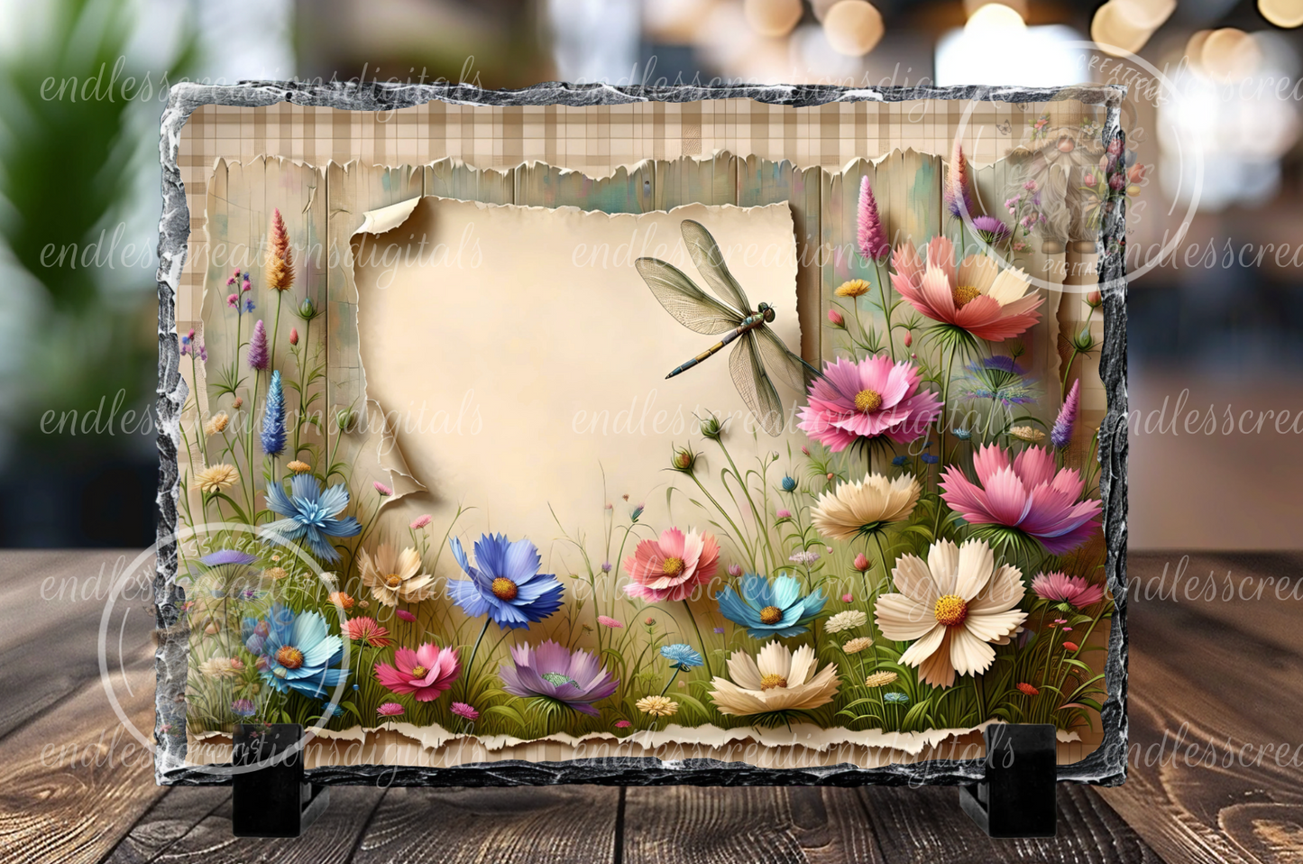 INSPIRATIONAL WILDFLOWER DRAGONFLY