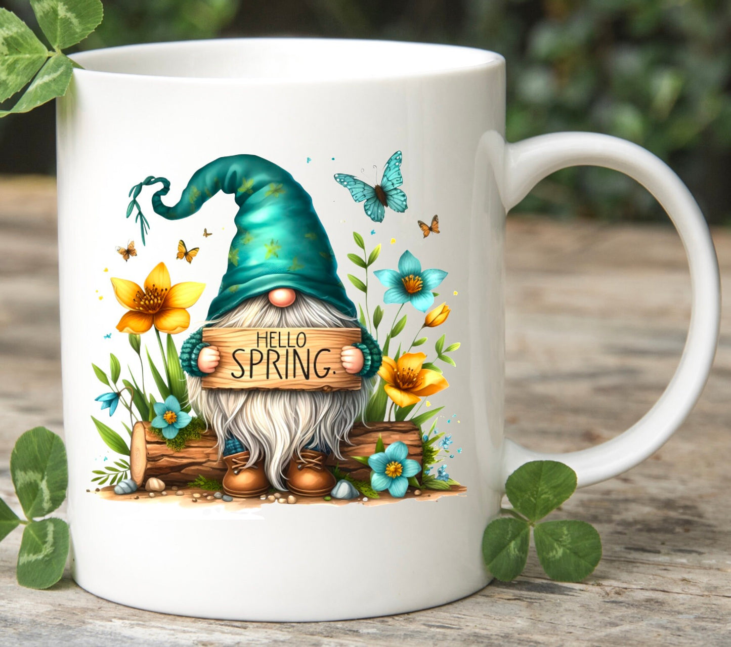 SPRING GNOME round door png, for sublimation high resolution 2 png files