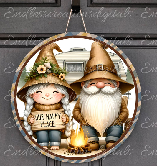 CAMPING SUBLIMATION ROUND, door hanger, wreath sign png, for sublimation high resolution 300 dpi digital file for download
