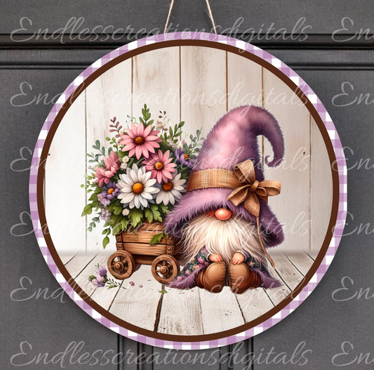 SPRING DOOR HANGER, wreath sign png, for sublimation high resolution 2 png files use on pillow, mugs etc