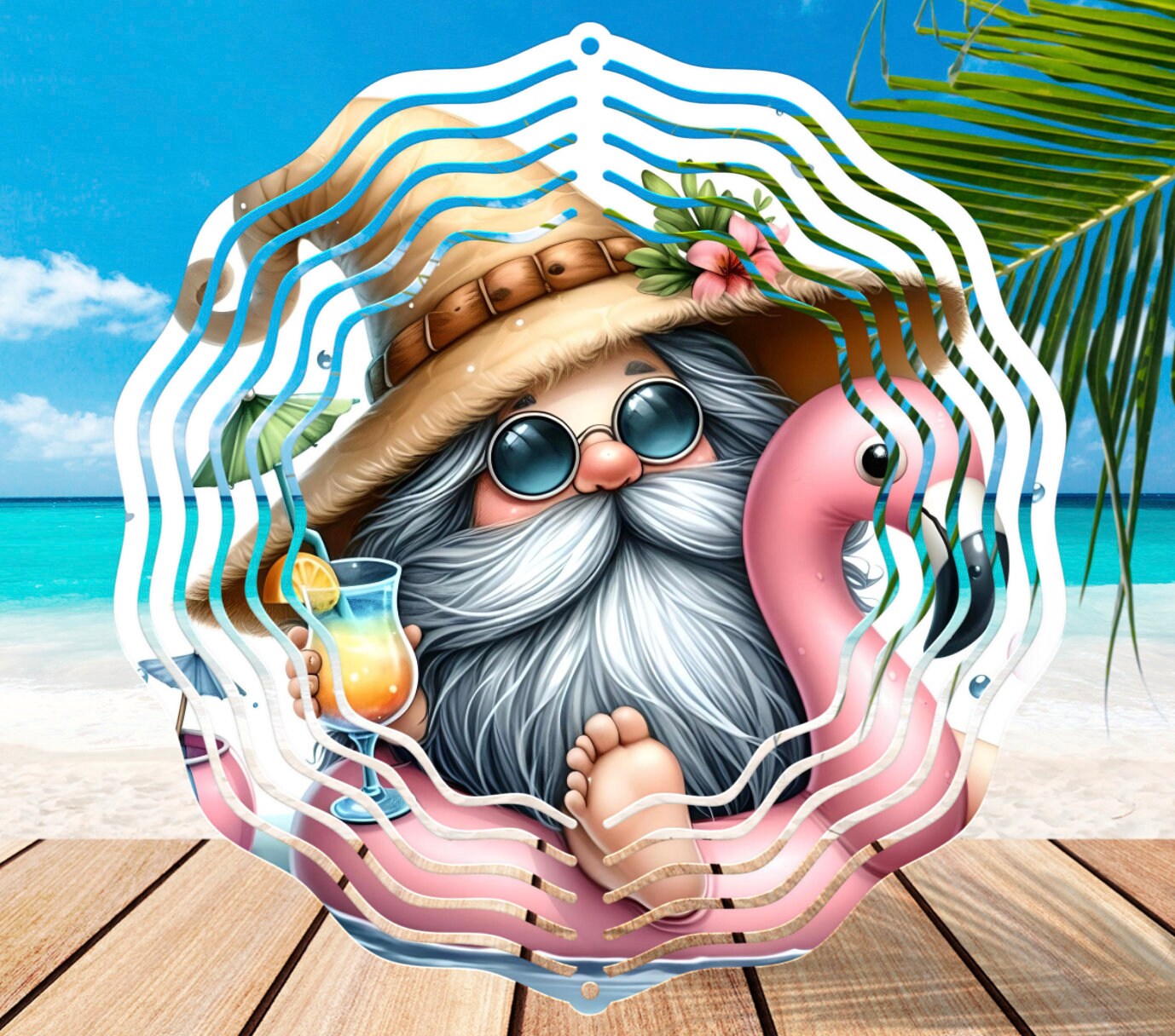 POOL GNOME WIND spinner sublimation  300 png