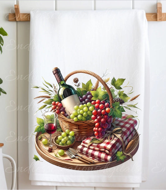 TEA TOWEL FRUIT sublimation package of 5 high definition 300png, transparent add your own text