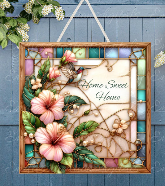 WELCOME SQUARE DOOR hanger, wreath sign png, square cutting board for sublimation high resolution, 2 files 1 add your own text