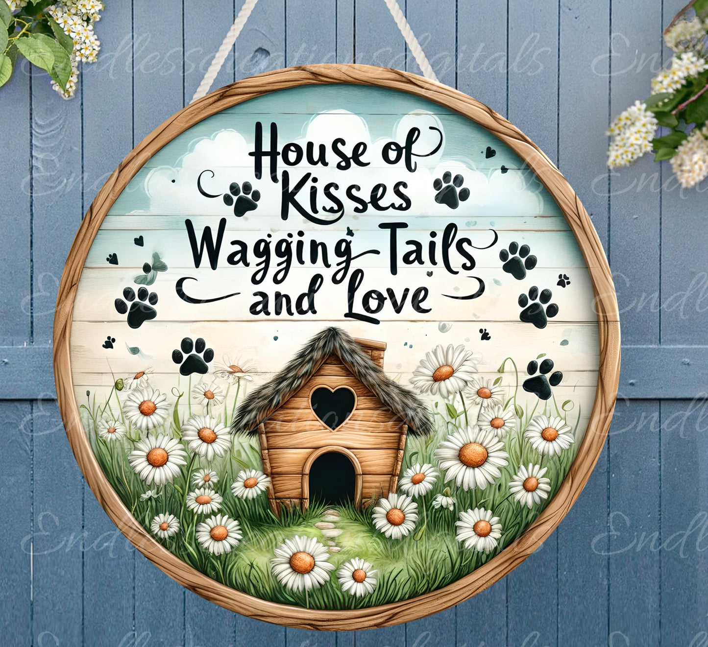 DOG PAWS SUMMER ROUND
