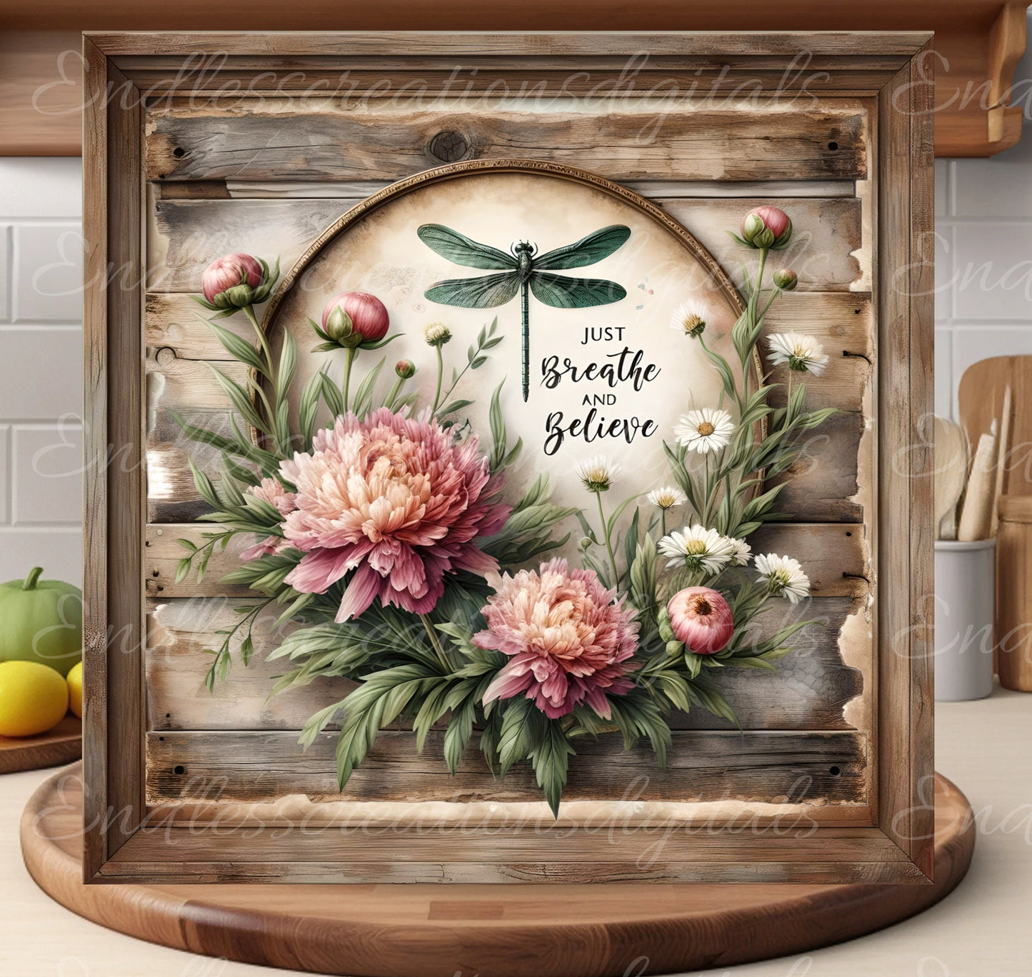 DRAGONFLY DOOR HANGER, wreath sign png, square cutting board for sublimation high resolution