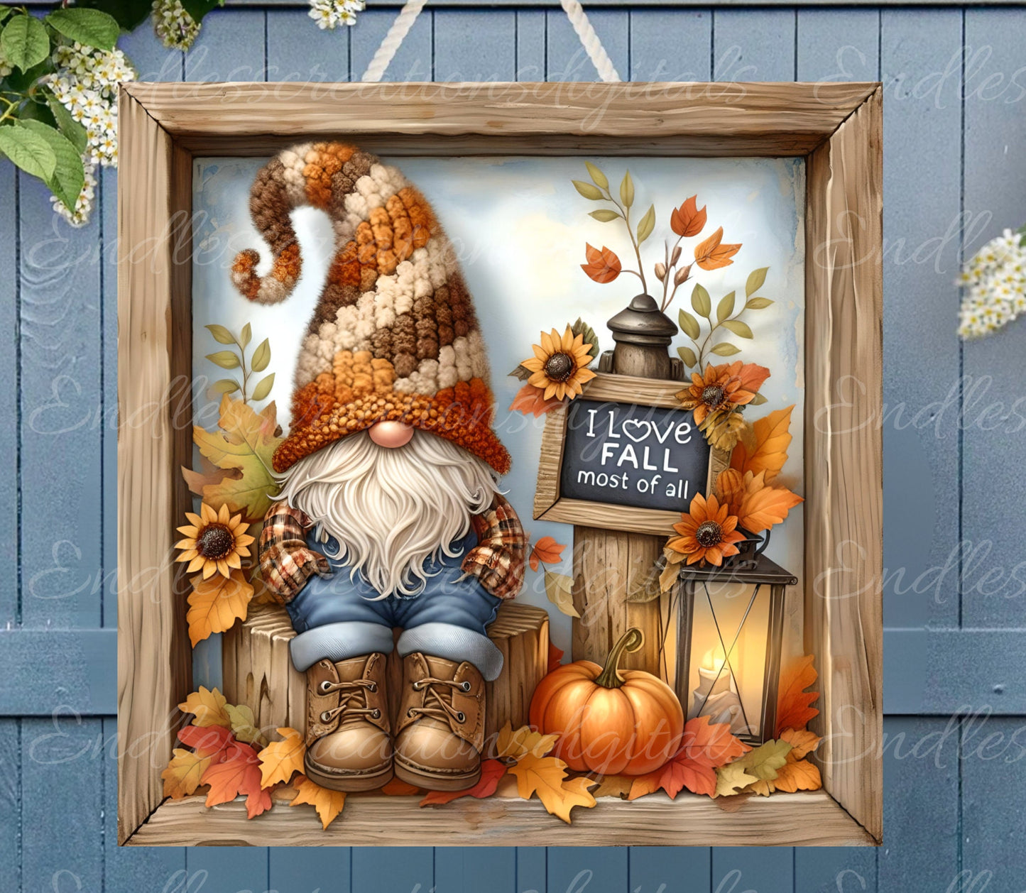 FALL SQUARE DOOR HANGER