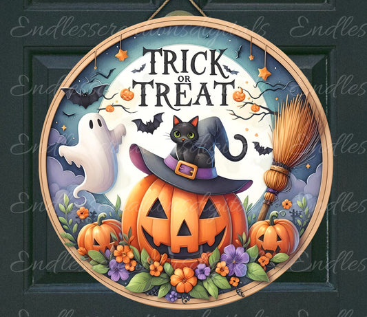TRICK OR TREAT FALL ROUND