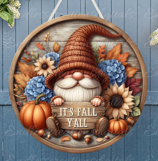 FALL GNOME ROUND