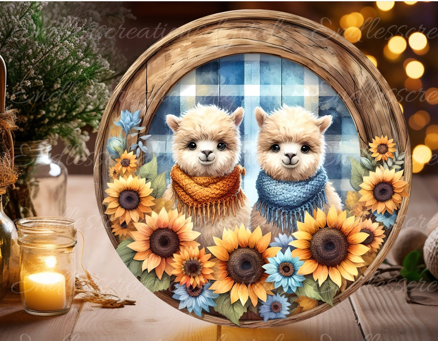 ALPACAS FALL ROUND