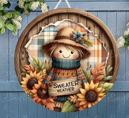 FALL SCARECROW SWEATER WEATHER