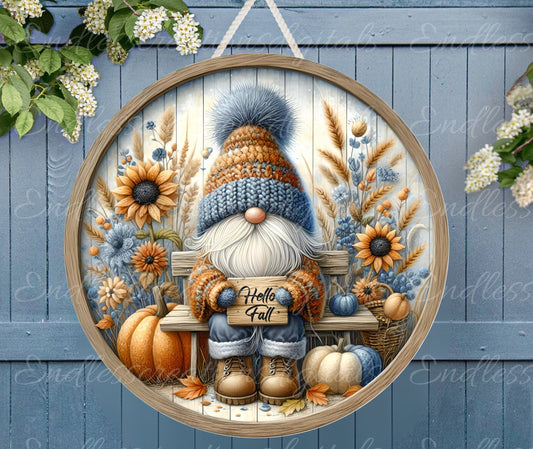 FALL GNOME DOOR HANGER