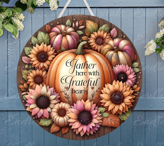 FALL PUMPKIN GATHER ROUND