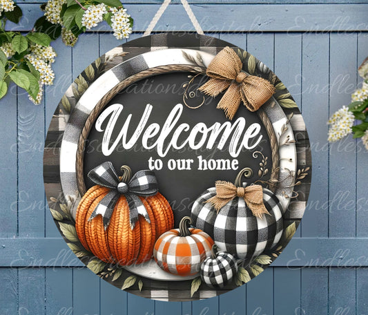 FALL PUMPKIN WELCOME