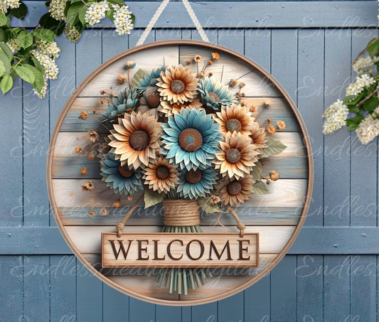 FALL SUNFLOWER WELCOME