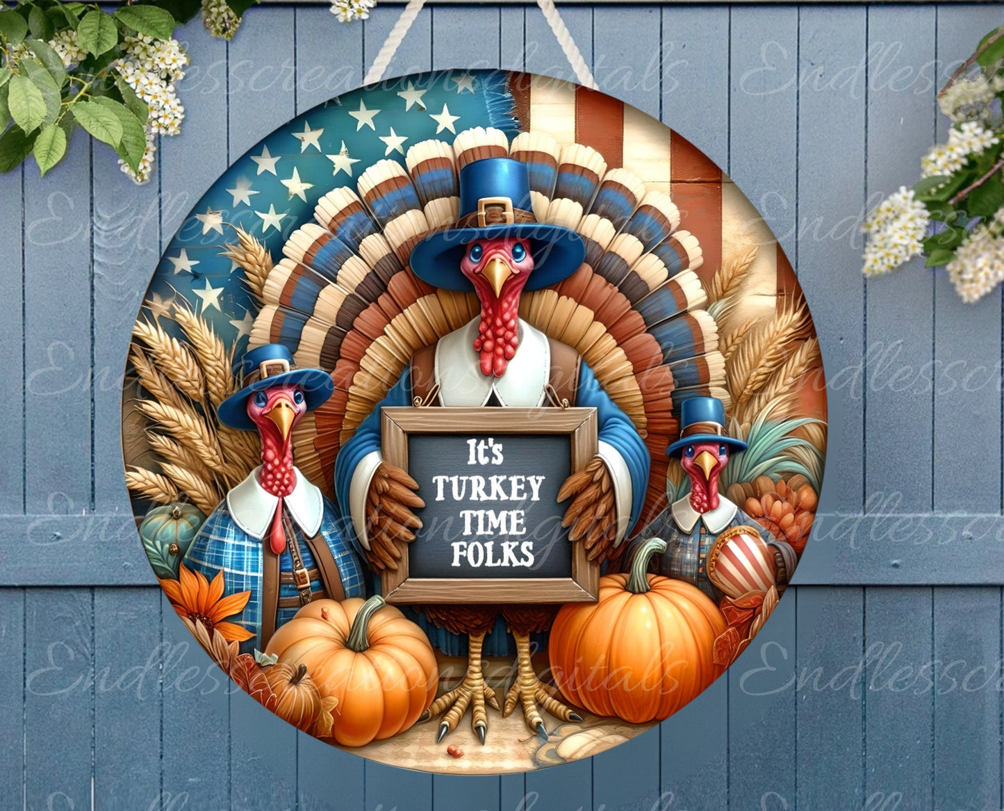 FALL TURKEY TIME ROUND