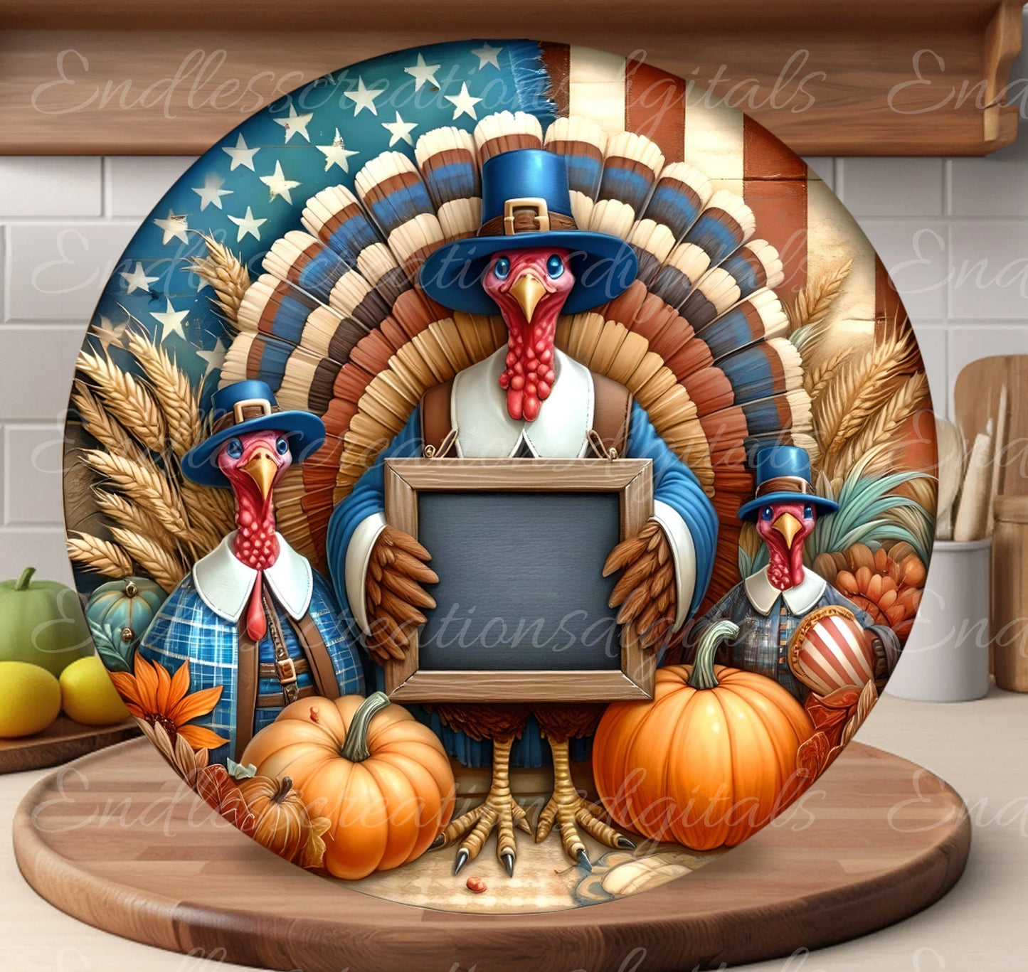 FALL TURKEY TIME ROUND