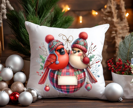 CUTE CARDINAL WINTER TRANSPARENIES
