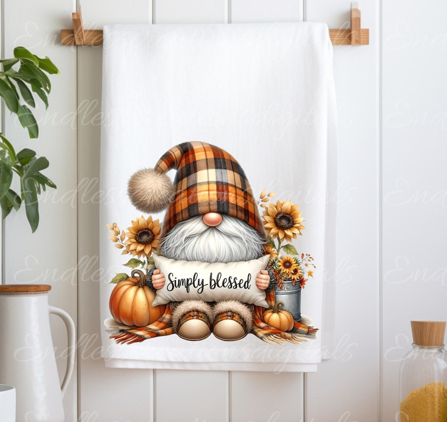FALL PILLOW GNOMES BUNDLE TRANSPARENCIES