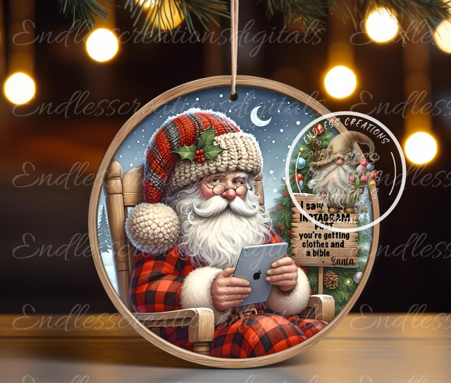 SANTA INSTAGRAM POST CHRISTMAS