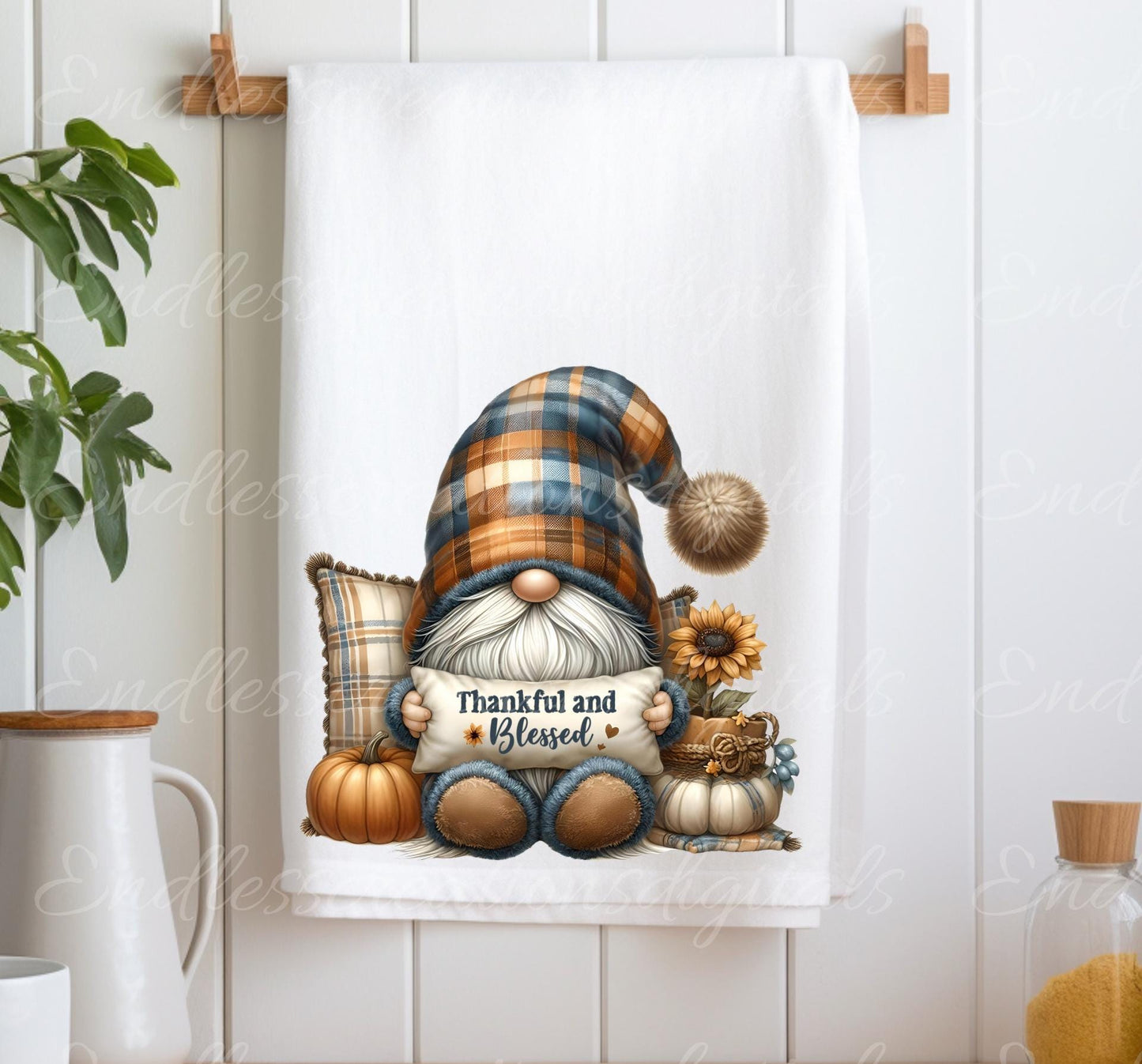 FALL PILLOW GNOMES BUNDLE TRANSPARENCIES