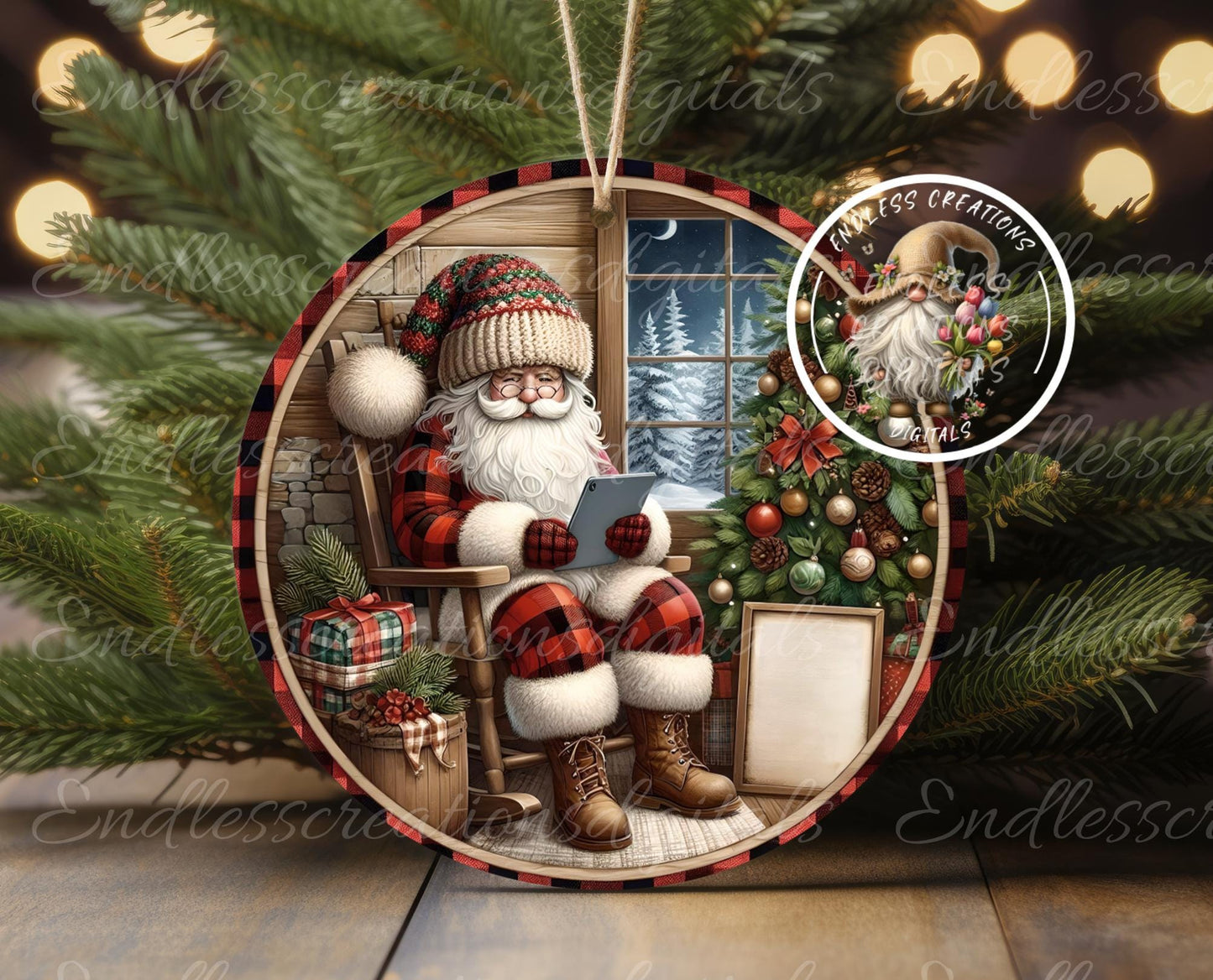 DEAR SANTA ALL I want, ornament, Door Hanger for sublimation high resolution 2 files for download 1 add your own text, can be resized