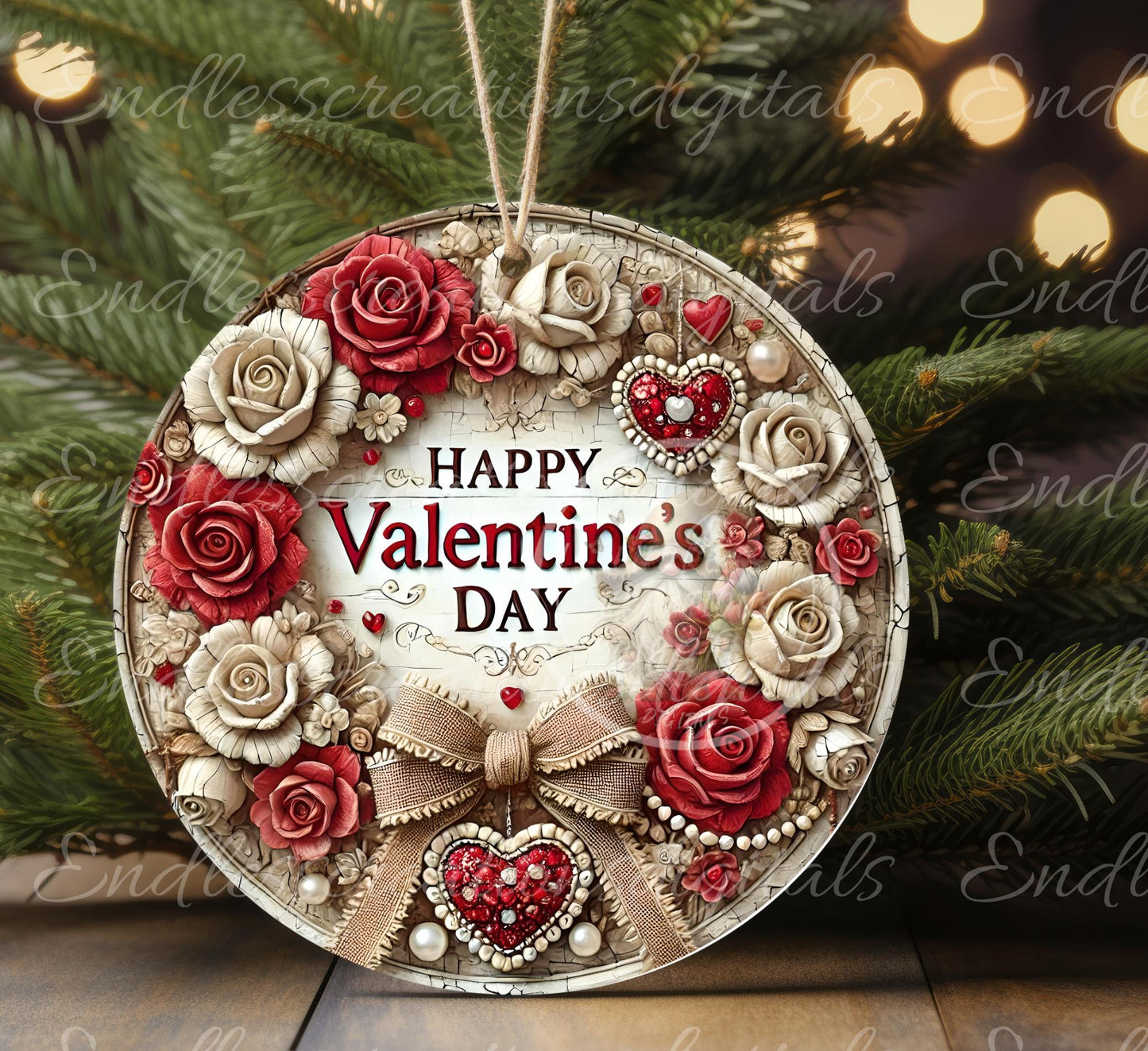 HAPPY VALENTINES door hanger, keychain, round cutting board png  for sublimation high resolution, 2 files for download AND can be resized