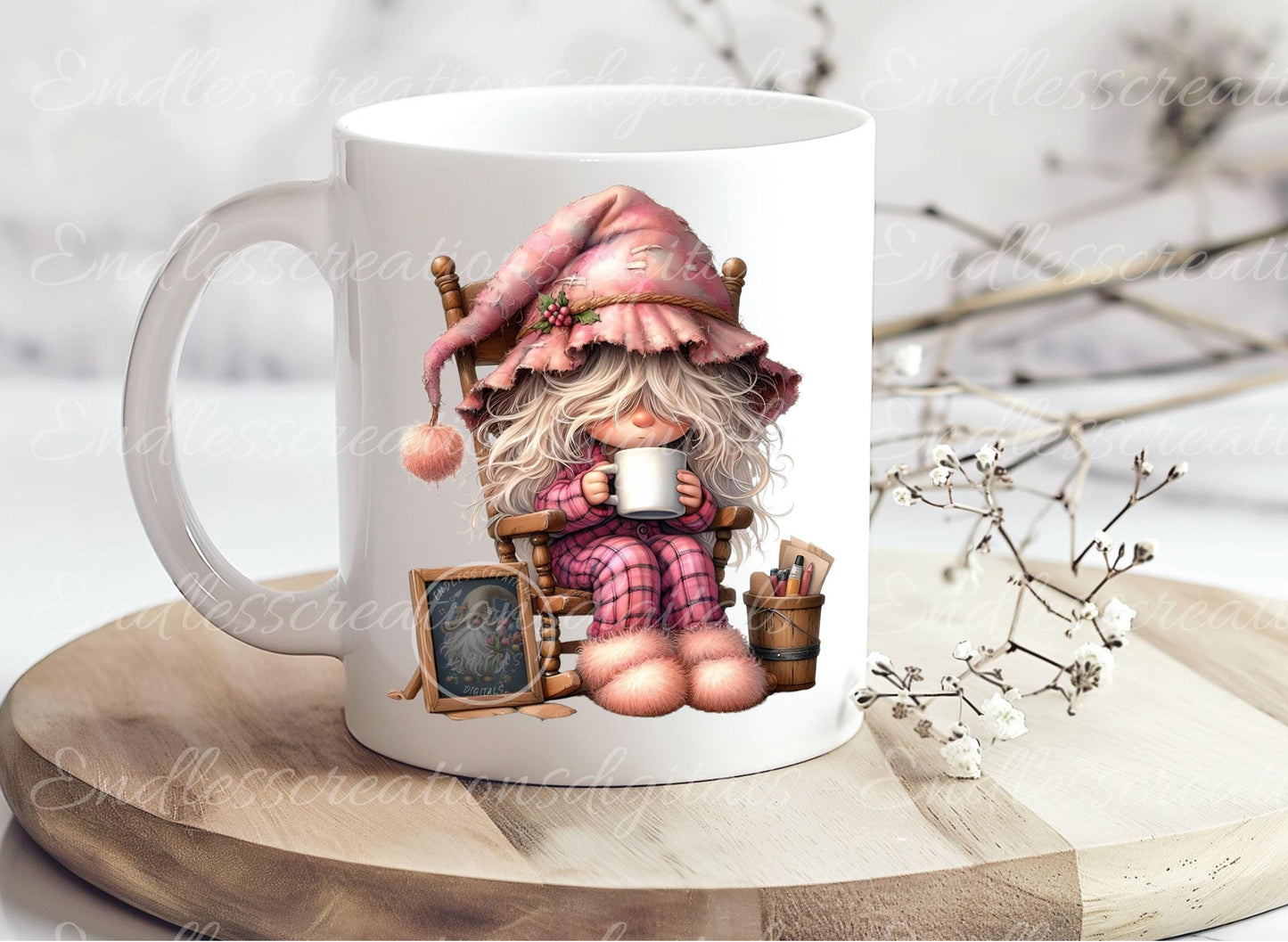 COFFEE GNOME SUBLIMATION TRANSPARENCIES FOR MUGS