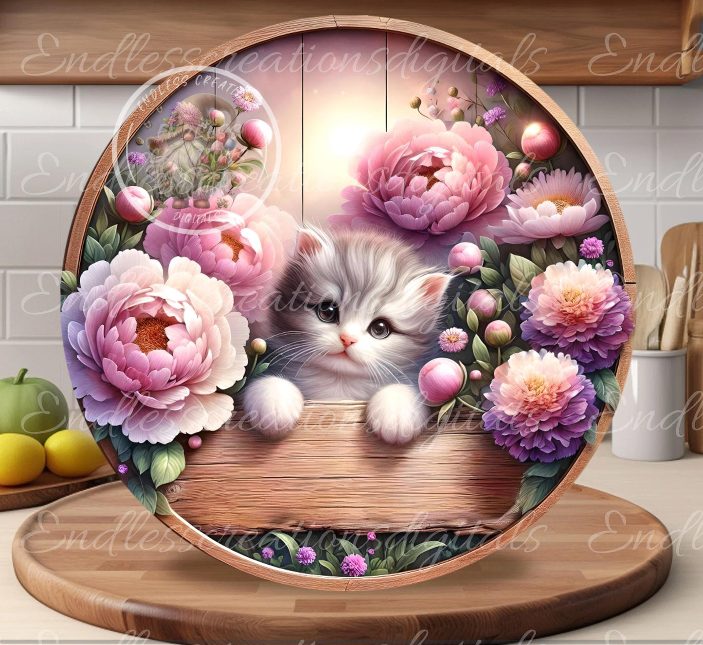 WELCOME FLORAL KITTY SPRING/SUMMER