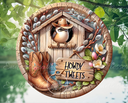 HOWDY TWEETS SPRING FLORAL