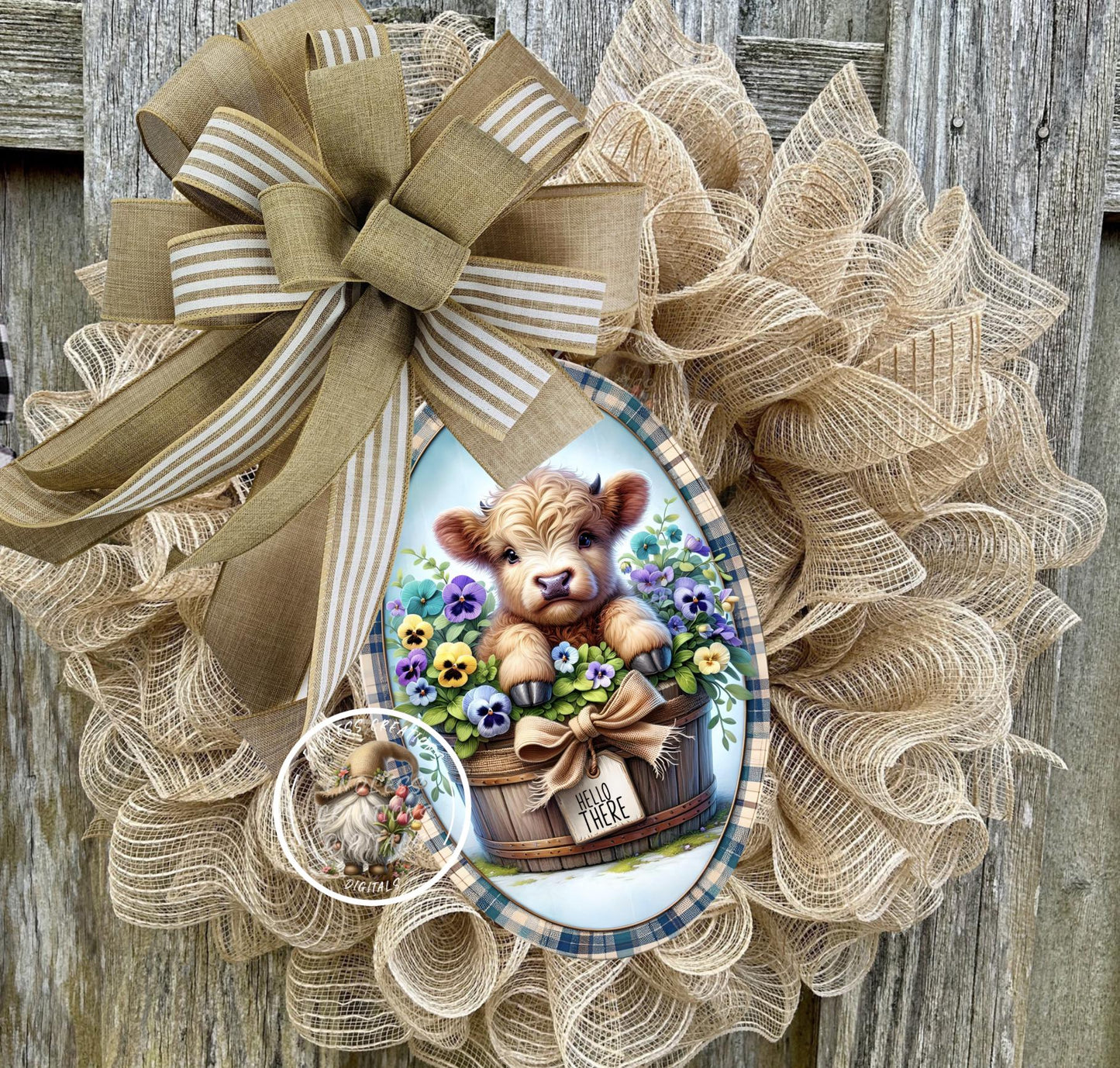 OVAL DIGITALS HIGHLAND PANSIES