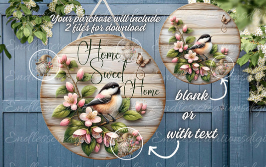 SPRING HONEYSUCKLE CHICKADEE