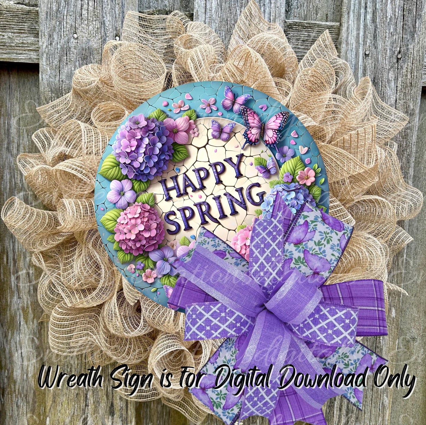 PURPLE PINK HYDRANGEA Spring