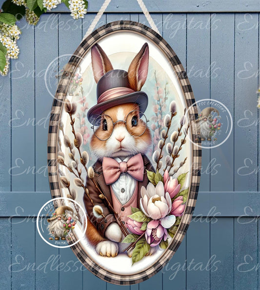 OVAL DIGITALS MR. RABBIT Spring Magnolias