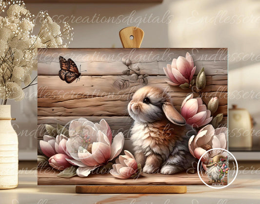 BABY BUNNY MAGNOLIA RECTANGLE