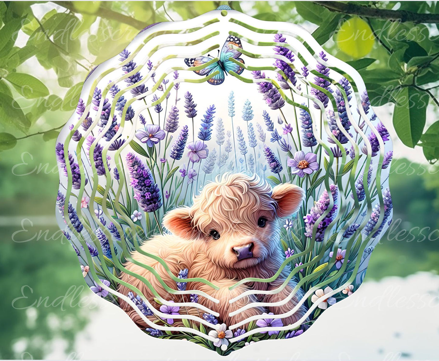 SPRING BABY HIGHLAND In Lavender
