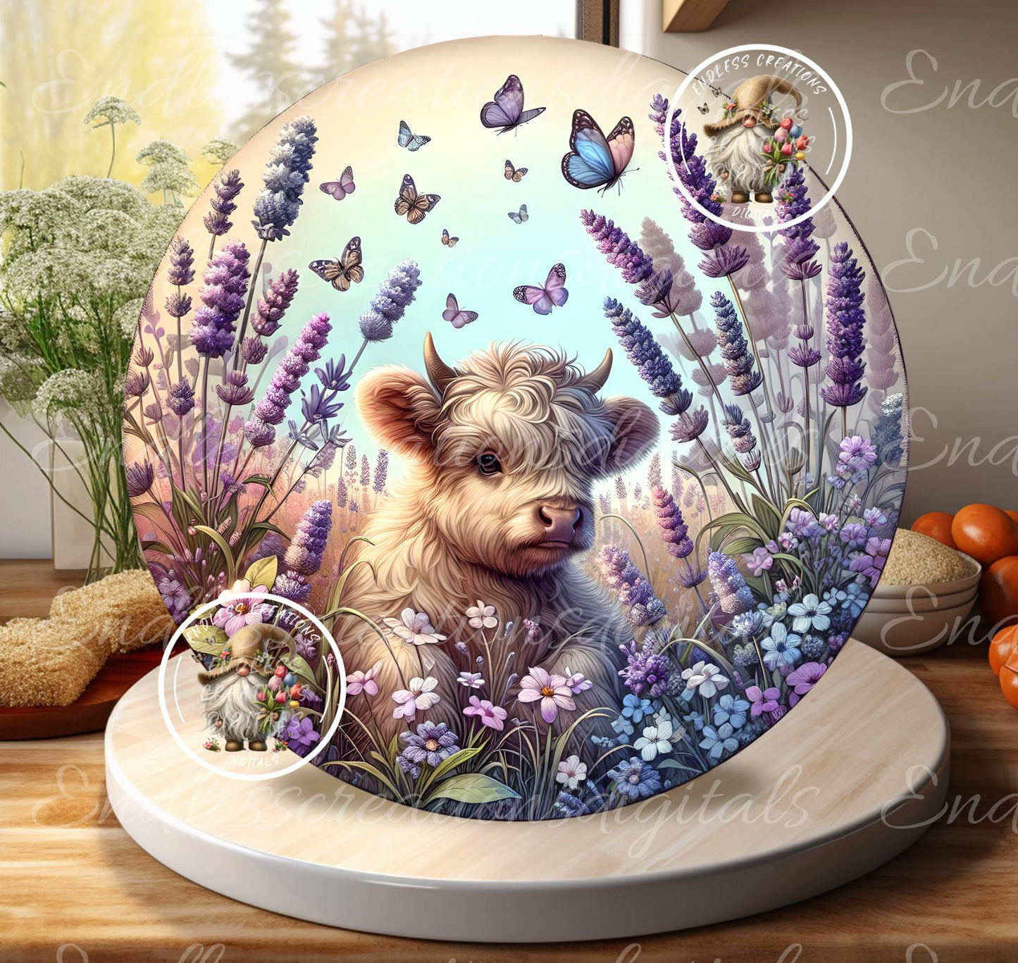 SPRING BABY HIGHLAND In Lavender