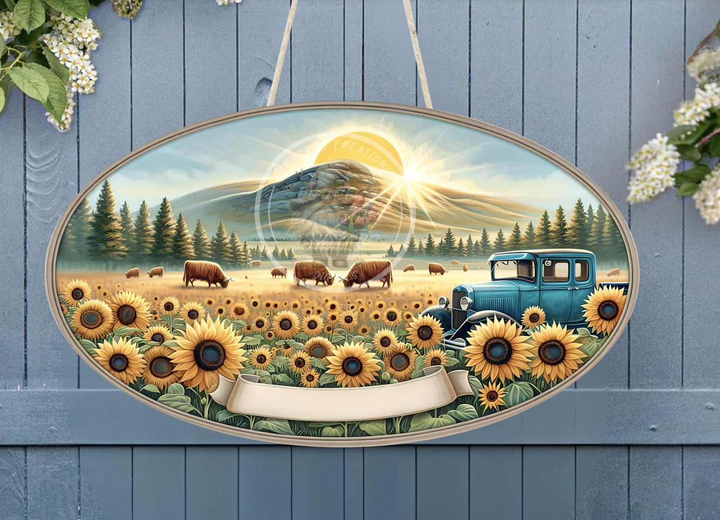 HERE COMES THE SUN OVAL DIGITAL