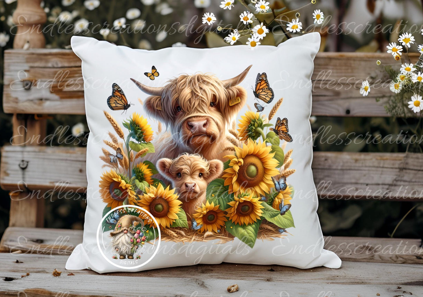FLORAL MAMA BABY Highlands Transparencies
