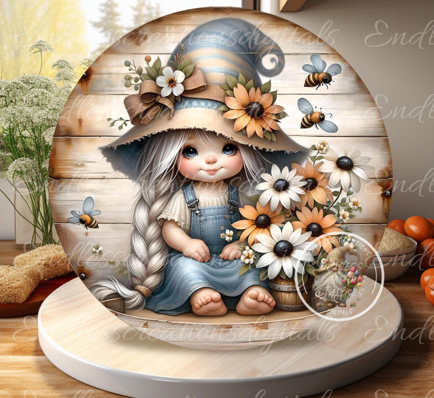 WELCOME SUMMER GIRL GNOME