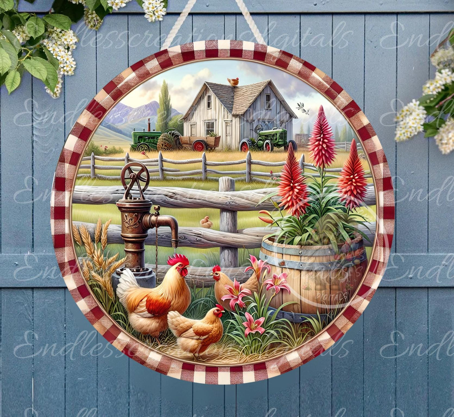 SUMMER FARMHOUSE FLORAL