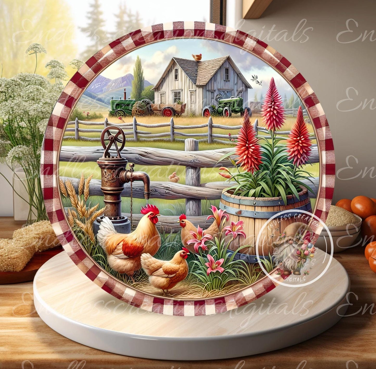 SUMMER FARMHOUSE FLORAL